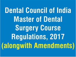 MDS Course Regulations 2017