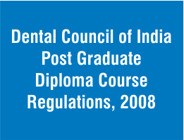 Post Graduate Diploma Course Regulation 2008